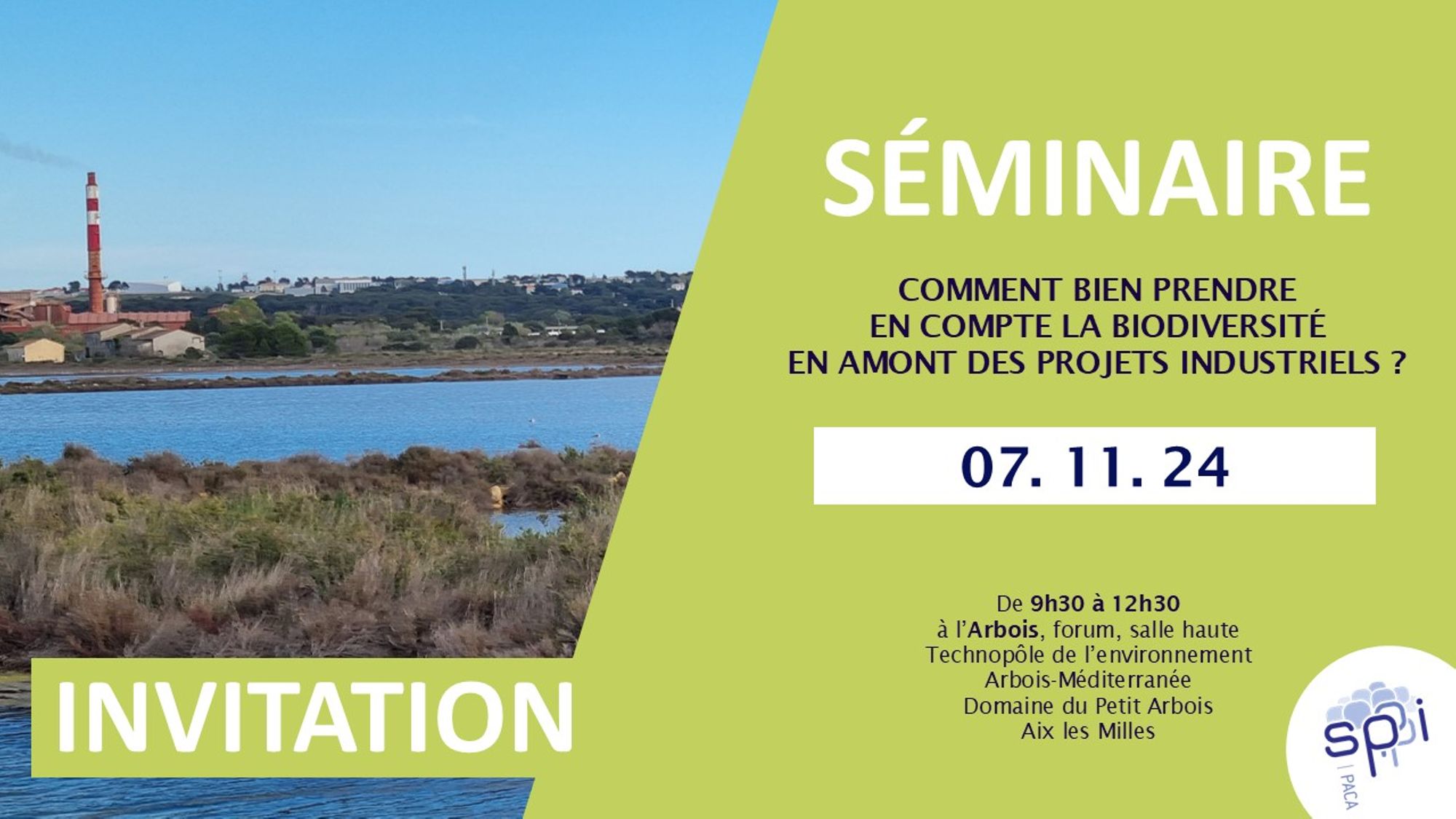 Séminaire : Comment bien prendre en compte la biodiversité en amont des projets industriels ?