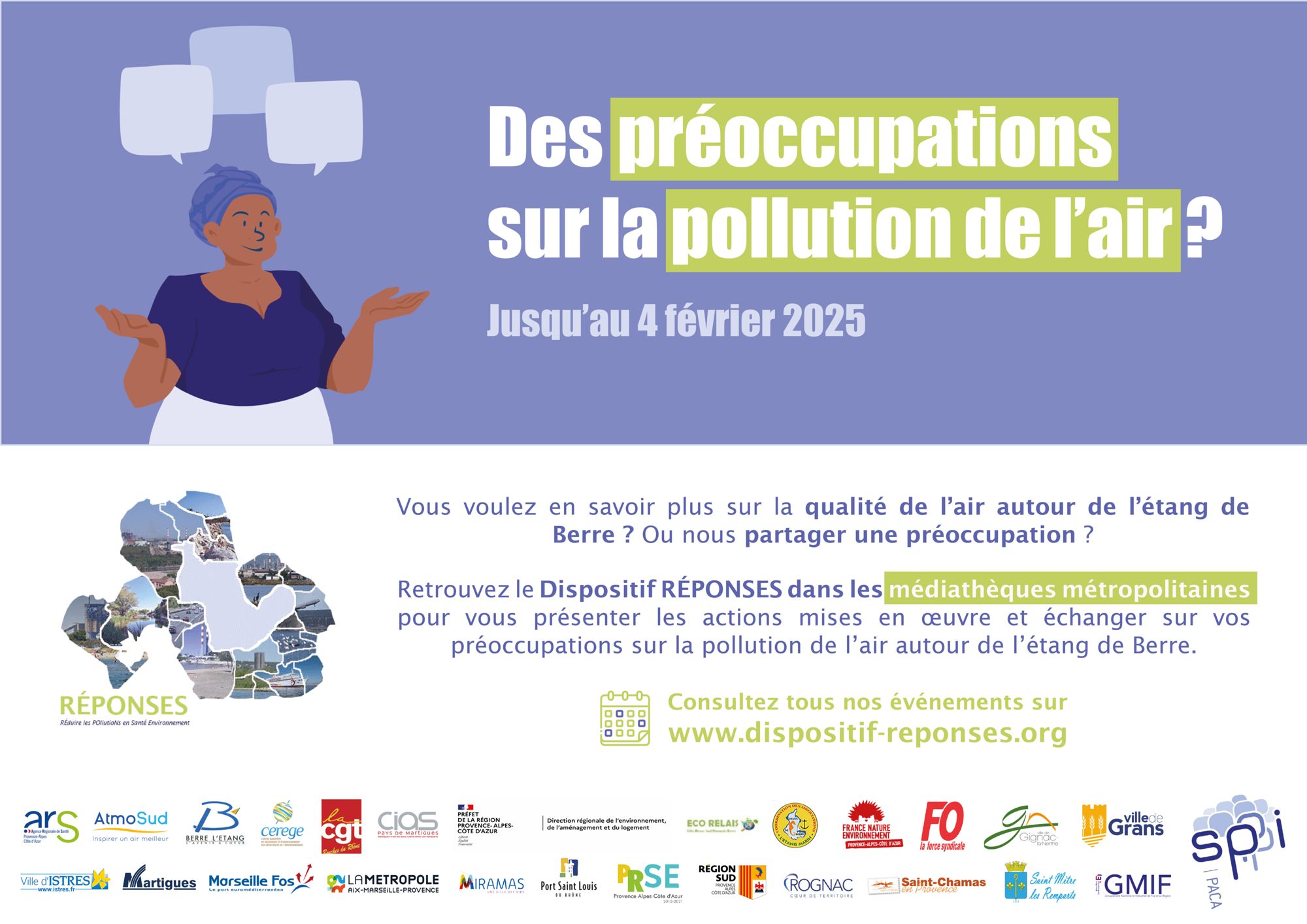 Dispositif RÉPONSES : Rencontres dans les médiathèques métropolitaines