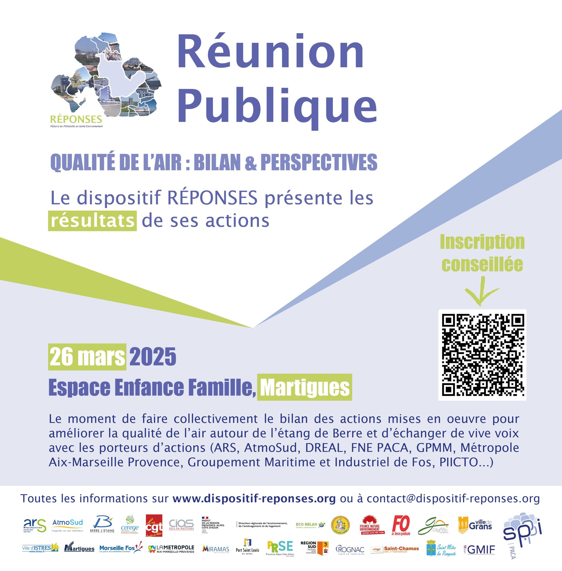 Temps#3 du dispositif RÉPONSES - Qualité de l'air : bilan & perspectives