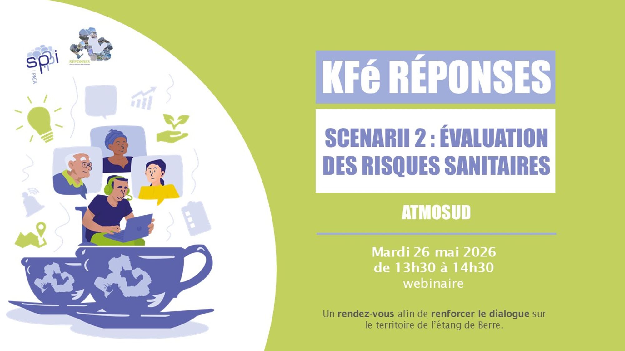 KFé RÉPONSES : SCENARII 2, évaluation des risques sanitaires