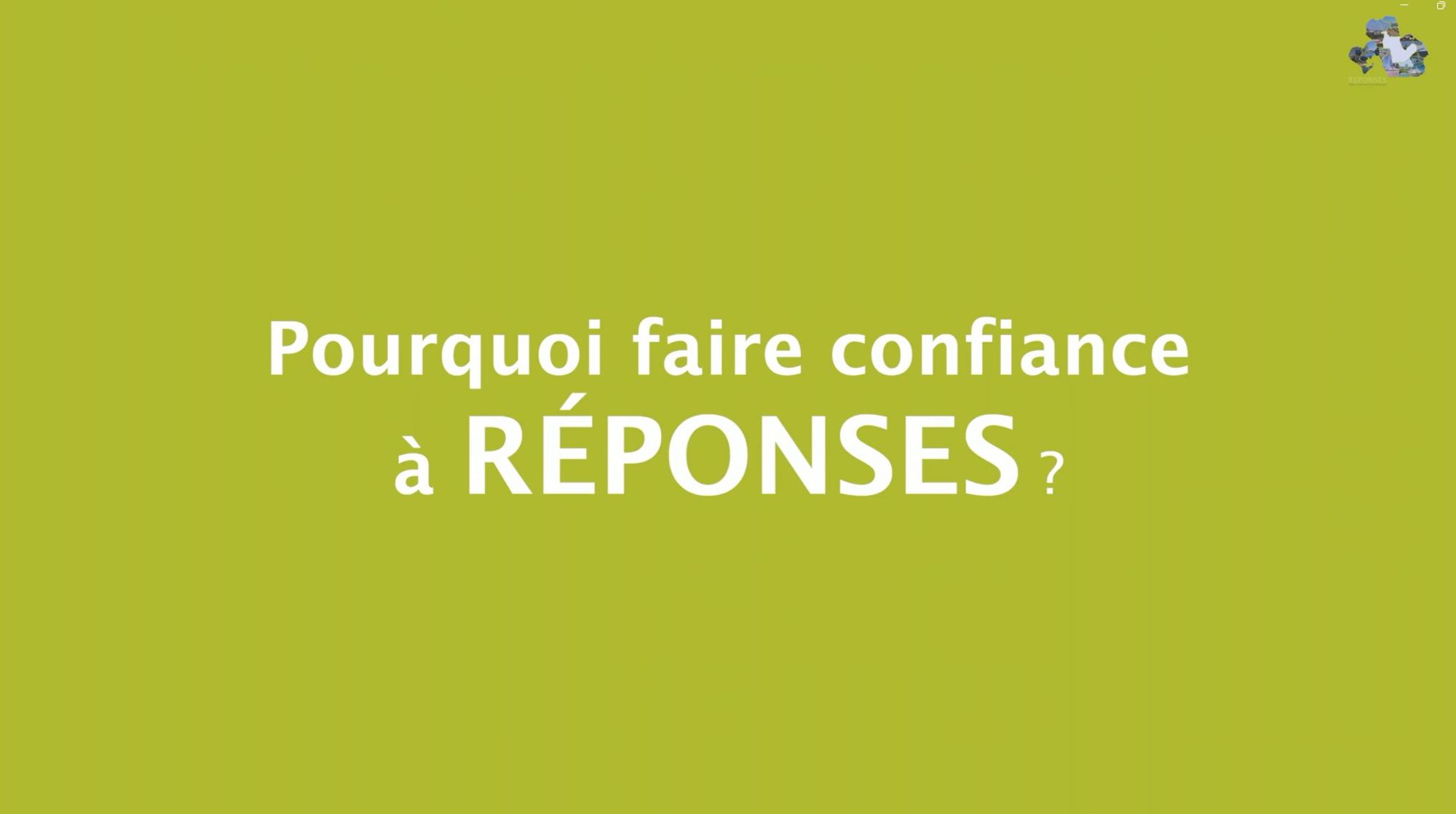 RÉPONSES : pourquoi faire confiance au dispositif ?