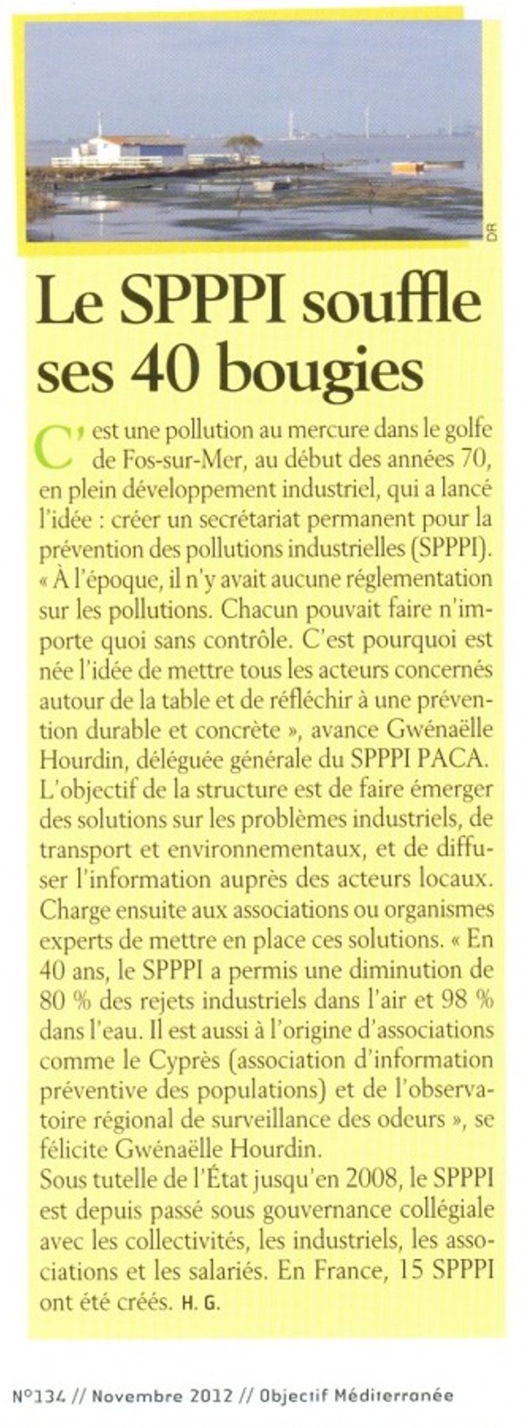 Le SPPPI souffle ses 40 bougies