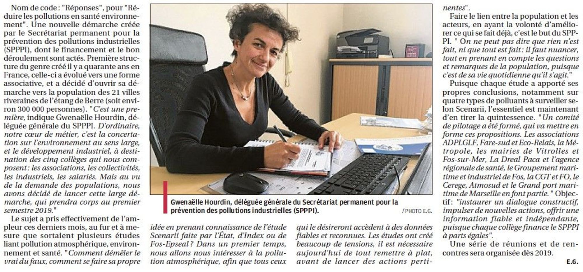 L'action innovante du SPPPI - Une concertation d'ampleur sur les mois à venir