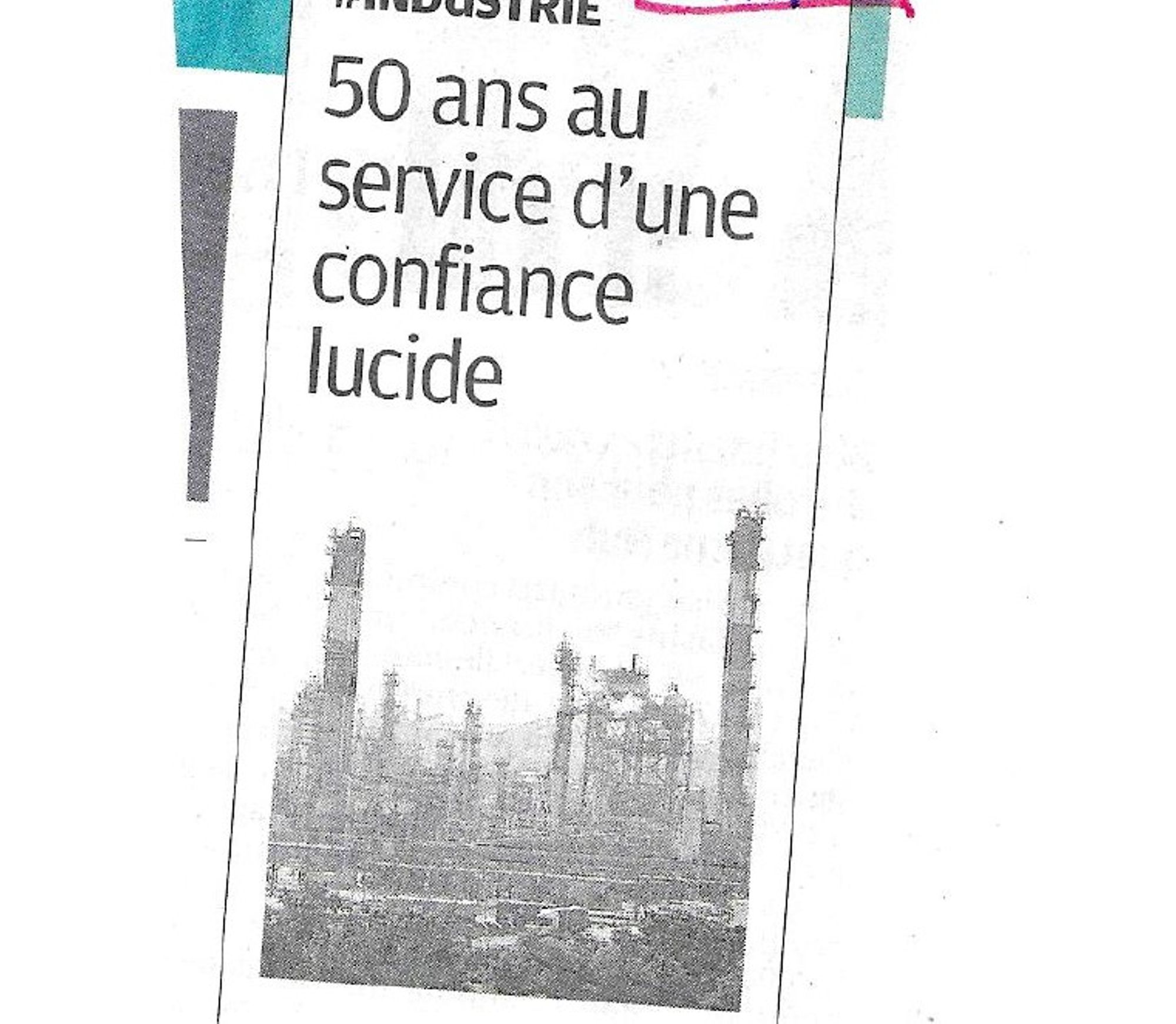 50 ans au service d'une confiance lucide 